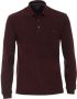 Casa Moda T-shirt Polo LS Bordeaux Rood - Thumbnail 1