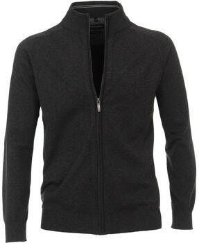 Casa Moda Vest Zip Antraciet