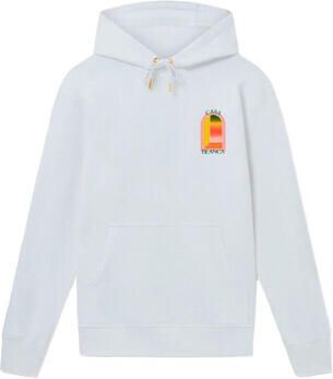 Casablanca Capuchon sweaters HOODIE GRADIENT L'ARCHE WHITE - Foto 1