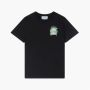 Casablanca T-shirt Korte Mouw L'ARCHE DE TENNIS TSHIRT BLACK - Thumbnail 1
