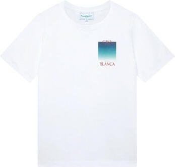Casablanca T-shirt Korte Mouw MF24-JTS-001-16-EX-CE - Foto 2