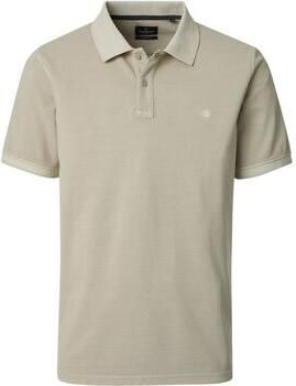 Casamoda Polo Shirt Korte Mouw Polo Piqué Beige