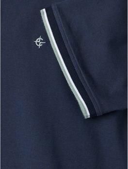 Casamoda T-shirt Polo Piqué Contrast Navy