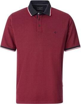 Casamoda T-shirt Polo Piqué Contrast Rood