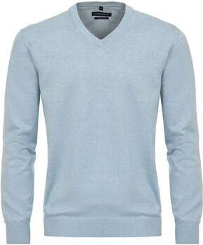 Casamoda Trui Pullover V-Hals Lichtblauw
