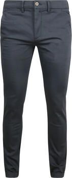 CAST IRON Heren Broeken Riser Chino Stretch Blauw - Foto 9