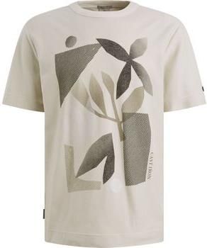 Cast Iron T-shirt Korte Mouw T-shirt Print Ecru - Foto 3