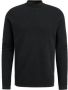 CAST IRON Heren Truien & Vesten Mock Neck Cotton Modal Mockneck Zwart - Thumbnail 1