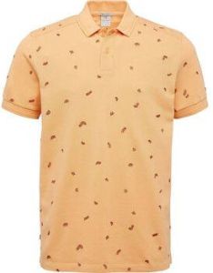 Cast Iron T-shirt Polo Shirt Apricot Oranje
