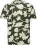 CAST IRON Heren Polo's & T-shirts Short Sleeve R-neck Regular Fit Cotton Twill Groen - Thumbnail 3