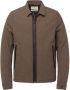 Cast Iron Beige vest met print zwart bordeaux - Thumbnail 1