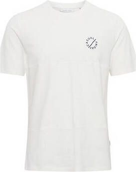 Casual friday T-shirt Korte Mouw T-shirt patchwork piqué Thor 0062