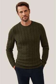 Cavallaro Napoli Sweater Cavallaro Orvieto Trui Donkergroen - Foto 7