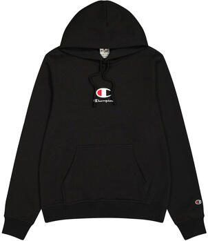 Champion Hoodie Slim Fit Geborstelde Fleece Black Heren - Foto 2