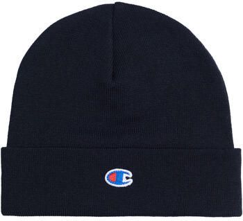 Champion Gedrukte Polyester Beanie Zwart Black