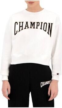 Champion Sweater Collegiate Logo Blend Cropped