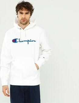 Champion Sweater Reverse Weave Script Logo Hooded Sweatshirt