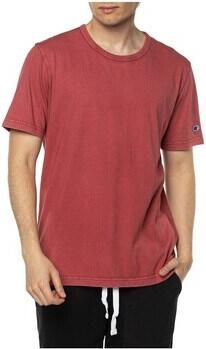 Champion Atletische trui gekamd t-shirt Rood Heren - Foto 2