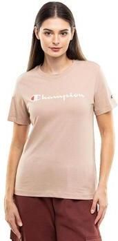 Champion T-shirt Korte Mouw T-shirt SS Tee Beige