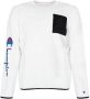 Champion Sweatshirt White Heren - Thumbnail 1