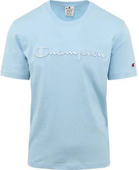 Champion T-shirt T-Shirt Logo Lichtblauw