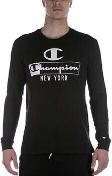 Champion T-shirt T-Shirt Long Sleeve Crewneck Nero