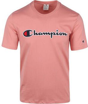 Champion T-shirt T-Shirt Script Logo Roze