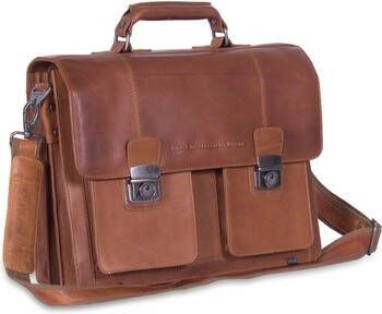 Chesterfield Aktetas Leren Laptoptas Aktetas 13 inch Mario