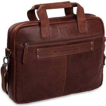 Chesterfield Laptoptas Leren Laptoptas 15 inch Calvi Bruin