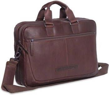 Chesterfield Laptoptas Leren Laptoptas 16 inch Seth Bruin