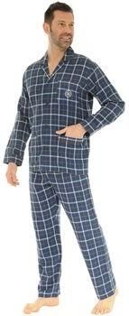 Christian Cane Pyjama's nachthemden PYJAMA BLEU DORIAN