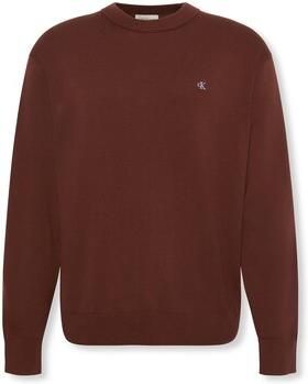 Ck Jeans Sweater Ls Ez Cotton Crewnk