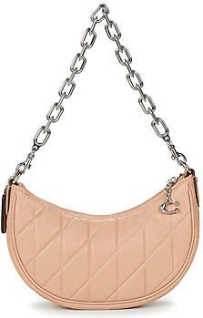 Coach Hobo bags Quilted Pillow Leather Mira Shoulder Bag in poeder roze