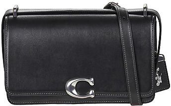 Coach Crossbody bags Luxe Refined Calf Leather Bandit Shoulder Bag in zwart
