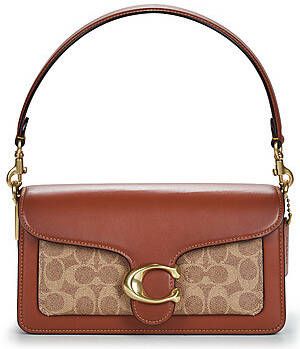 Coach Crossbody bags Coated Canvas Signature Tabby Shoulder Bag 26 in bruin