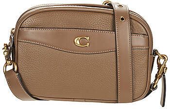 Coach Crossbody bags Soft Pebble Leather Camera Bag in bruin
