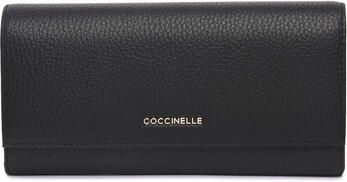 Coccinelle Metalen zachte portemonnee Zwart Dames - Foto 2