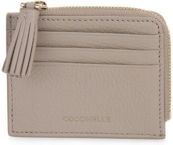 Coccinelle Leren Tassel Portemonnee Pink Dames