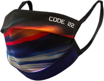 Code 22 Onderhemden Ge gd beschermingsmasker C22 zwart Code22