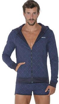 Code 22 Trainingsjack Zip-up sportjack met capuchon Geo Code22