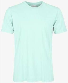 Colorful Standard T-shirt Korte Mouw T-shirt Light Aqua