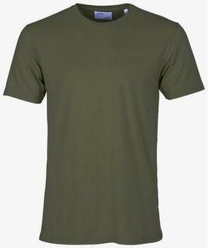 Colorful Standard T-shirt Korte Mouw T-shirt Seaweed Green