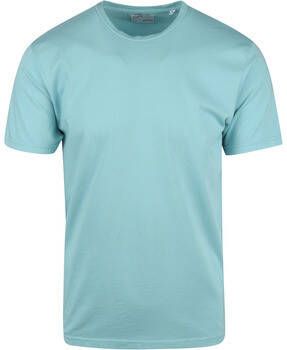 Colorful Standard T-shirt Organisch T-shirt Blauw