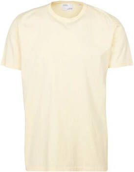 Colorful Standard T-shirt Korte Mouw T-shirt Classic Organic soft yellow
