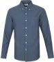 Colorful Standard Overhemd Lange Mouw Overhemd Petrol Blauw - Thumbnail 1