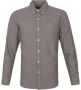 Colorful Standard Overhemd Lange Mouw Overhemd Storm Grey - Thumbnail 1