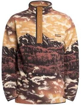 Columbia Fleece Jack Helvetia II bedrukte fleece met halve drukknopen