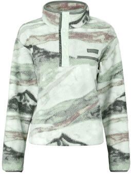 Columbia Fleece Jack Helvetia II Printed Cropped Half Snap Fleece