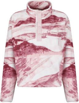Columbia Fleece Jack Helvetia II Printed Cropped Half Snap