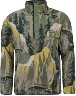 Columbia Fleece Jack Helvetia II Printed Half Snap Fleece